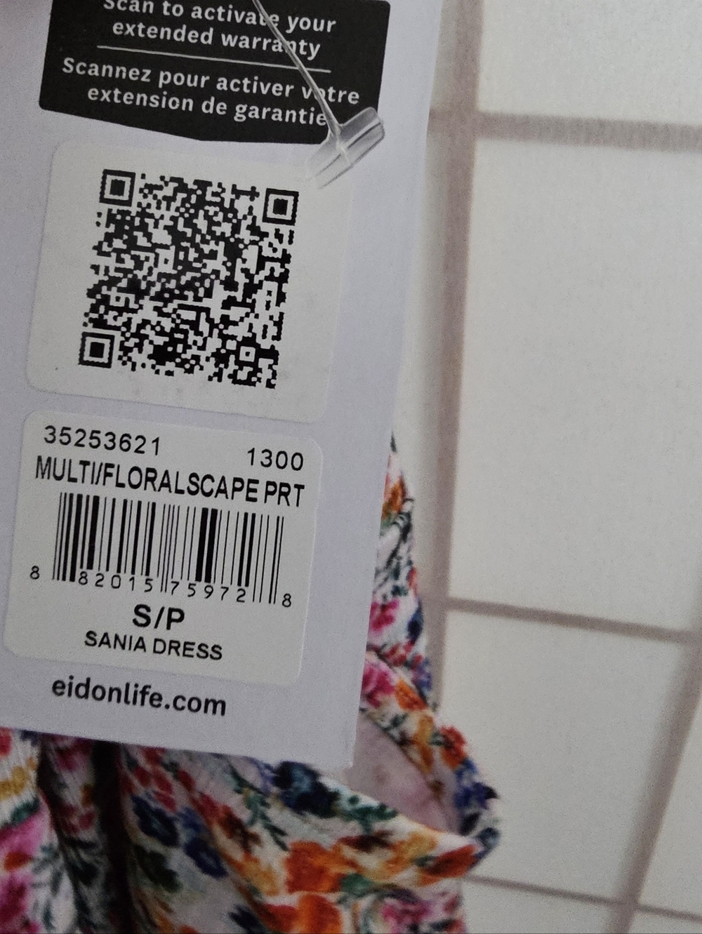 eidon Sania Dress - FLORALSCAPE - Picture 6 of 9
